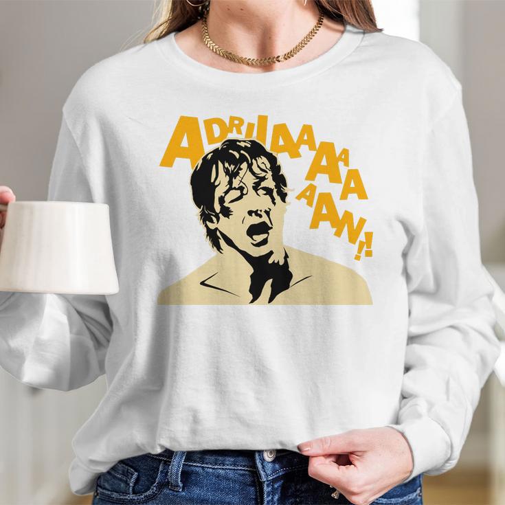 Rocky Adrian Long Sleeve T-Shirt Gifts for Her