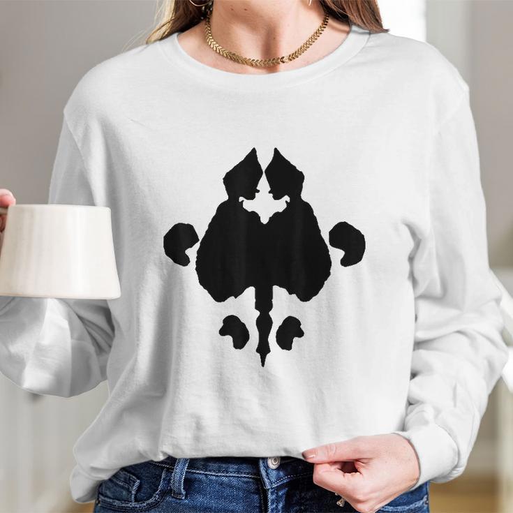 Rorschach Test Long Sleeve T-Shirt Gifts for Her