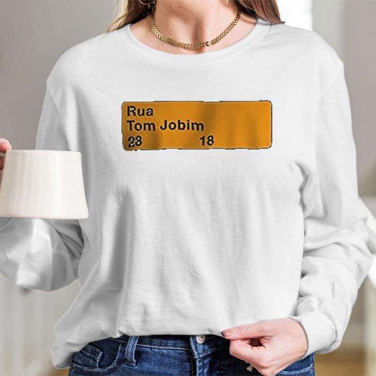 Rua Tom Jobim Long Sleeve T-Shirt Gifts for Her