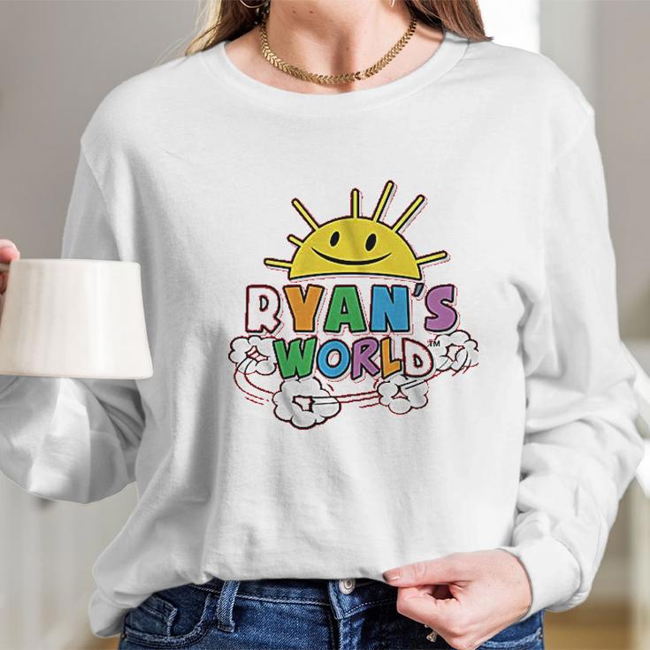 Ryans World Cloud Boys Long Sleeve T-Shirt Gifts for Her