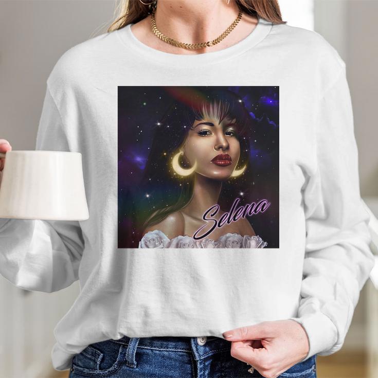 Selena Quintanilla Art Long Sleeve T-Shirt Gifts for Her