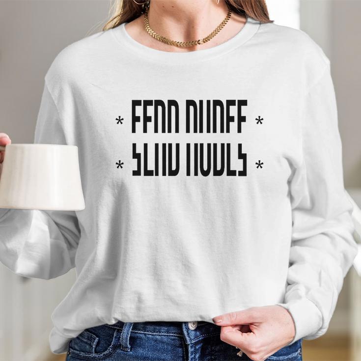 Send NudesShirt Hidden Message Long Sleeve T-Shirt Gifts for Her