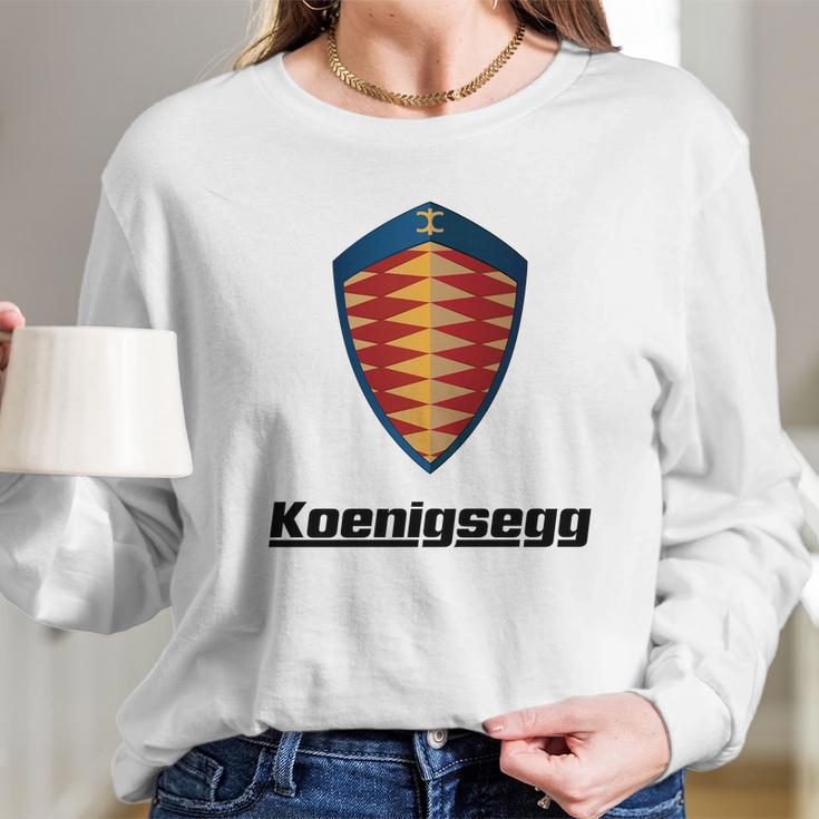 Shirt Koenigsegg Sticker Shirt And Mobile Case Long Sleeve T-Shirt Gifts for Her