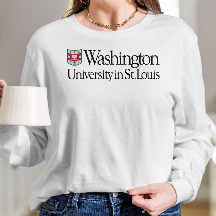 Simple Logo Washington University St Louis 2020 Long Sleeve T-Shirt Gifts for Her