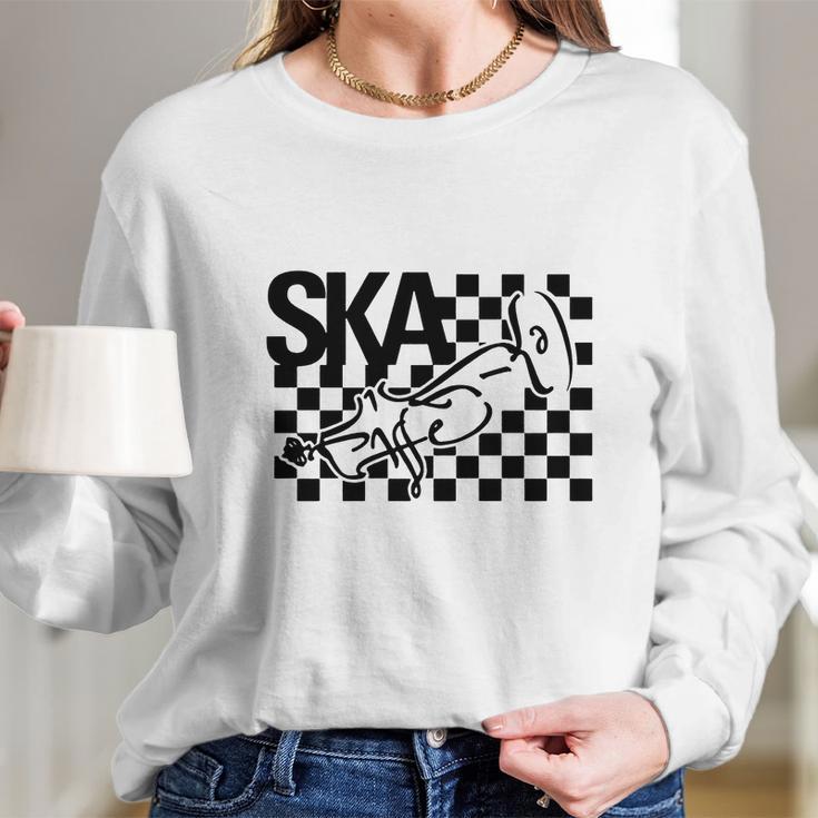 Ska Trompete Shirt Long Sleeve T-Shirt Gifts for Her