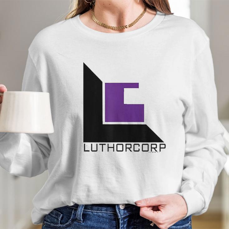 Smallville Luthorcorp Long Sleeve T-Shirt Gifts for Her