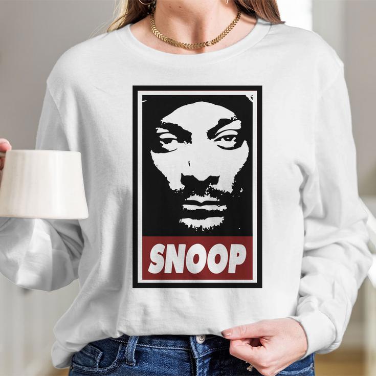 Snoop Dogg Poster For Fans Long Sleeve T-Shirt Gifts for Her