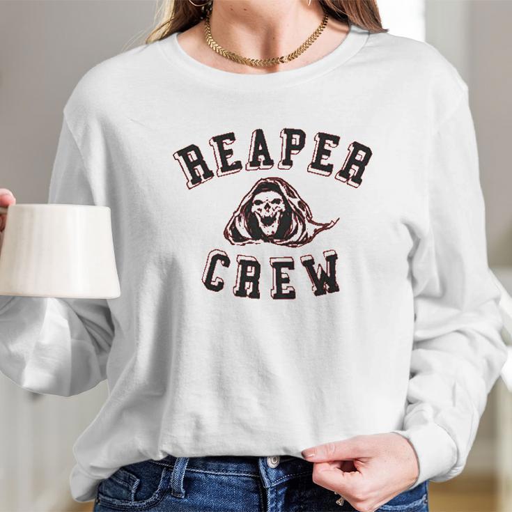 Sons Of Anarchy Reaper Crew Skeleton Long Sleeve T-Shirt Gifts for Her