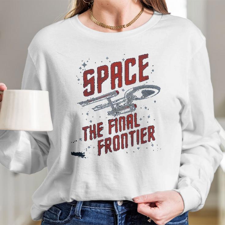 Sons Of Gotham Star Trek Space Travel Long Sleeve T-Shirt Gifts for Her