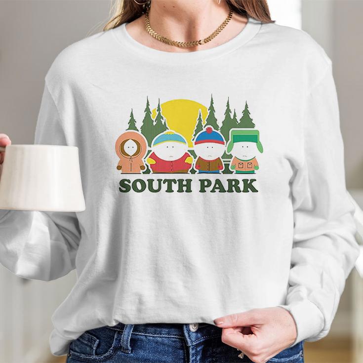 South Park Cartman Kenny Long Sleeve T-Shirt Gifts for Her