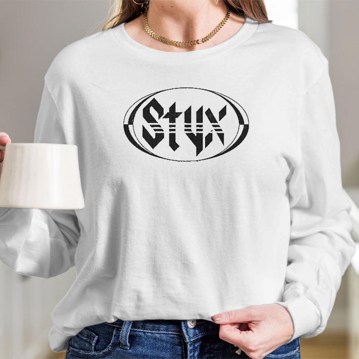 Styx Oval Long Sleeve T-Shirt Gifts for Her