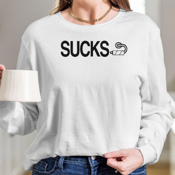 Sucks Social Distancing Long Sleeve T-Shirt Gifts for Her