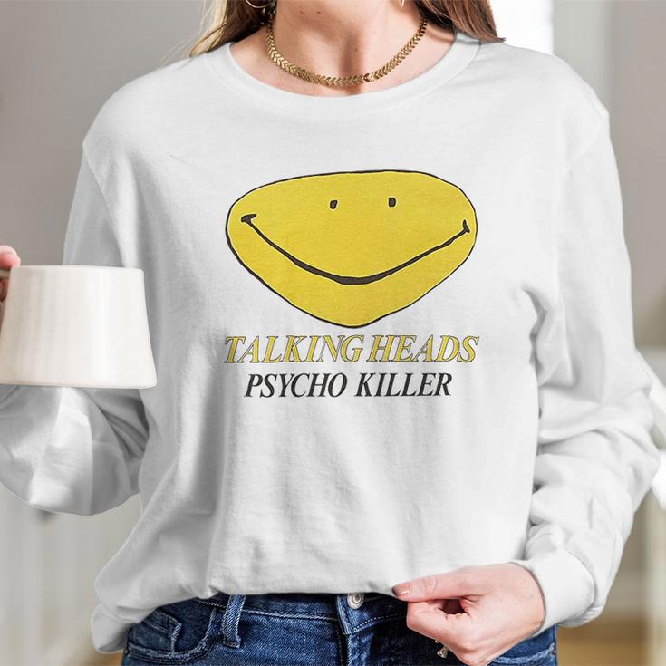 Talking Heads Psycho Killer Long Sleeve T-Shirt Gifts for Her