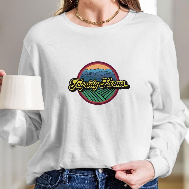 Tegridy Farms Graphic Long Sleeve T-Shirt Gifts for Her