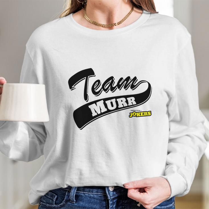 Throwback Team Murr Jokers Long Sleeve T-Shirt Gifts for Her