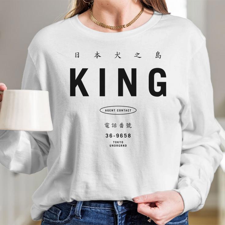 Tokyo Undrgrnd Japan Isle Of Dogs King Long Sleeve T-Shirt Gifts for Her