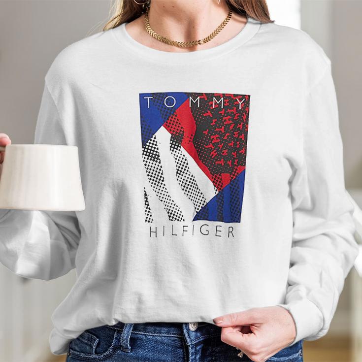 Tommy Hilfiger Mens Big And Tall Graphic Long Sleeve T-Shirt Gifts for Her