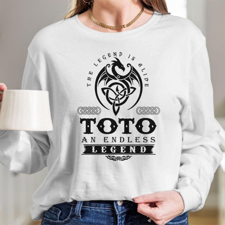 Toto An Endless Legend Long Sleeve T-Shirt Gifts for Her