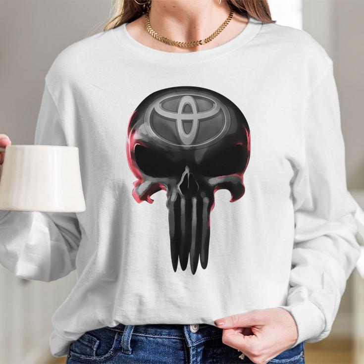 Toyota Skull V1 T-Shirt Toyota Skull V1 Hoodies Long Sleeve T-Shirt Gifts for Her