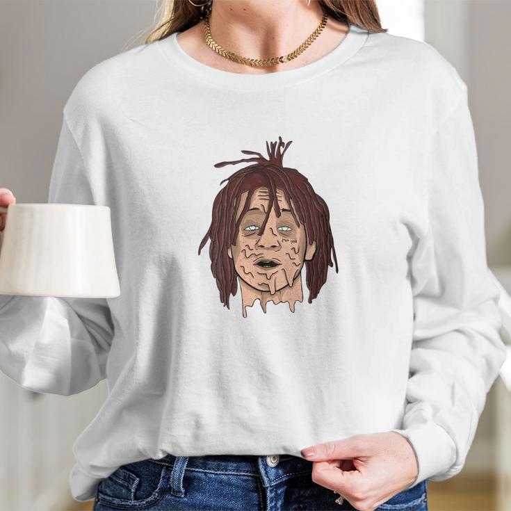 Trippie Redd Grime Artwork Shirt Long Sleeve T-Shirt Gifts for Her