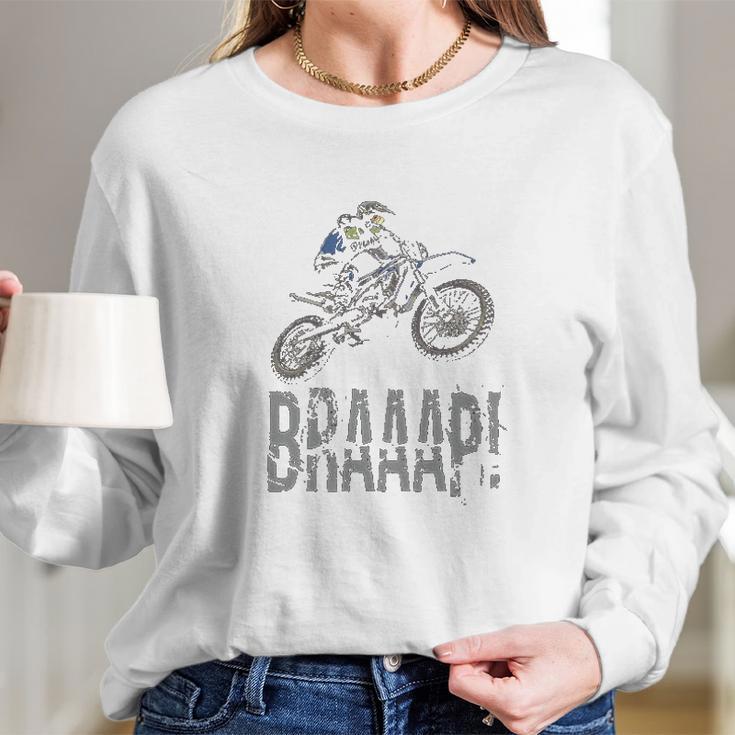 Trunk Candy Motocross Braaap Long Sleeve T-Shirt Gifts for Her