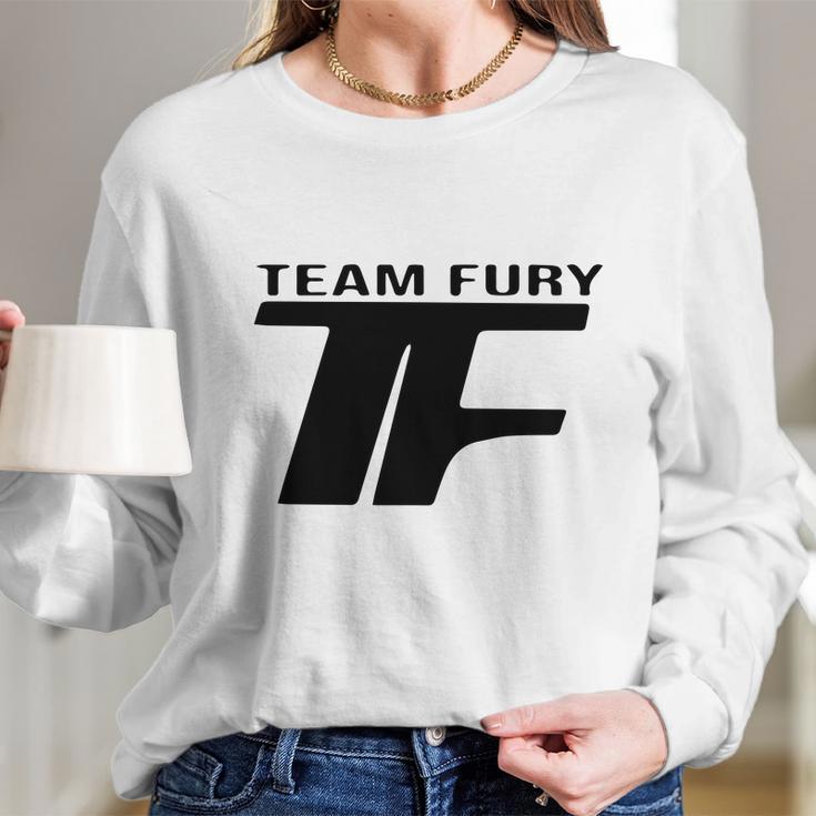 Tyson Fury Logo Black And White Long Sleeve T-Shirt Gifts for Her