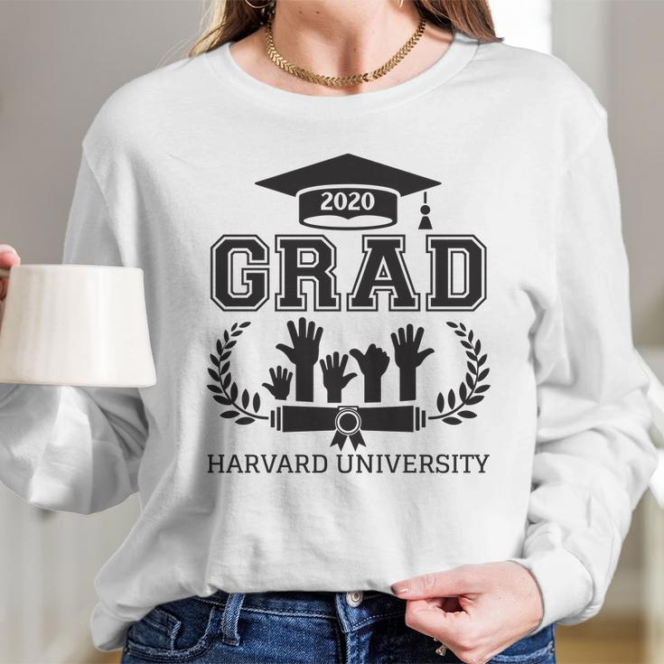 University School Graduation Harvard University Grad 2020 Long Sleeve T-Shirt Gifts for Her