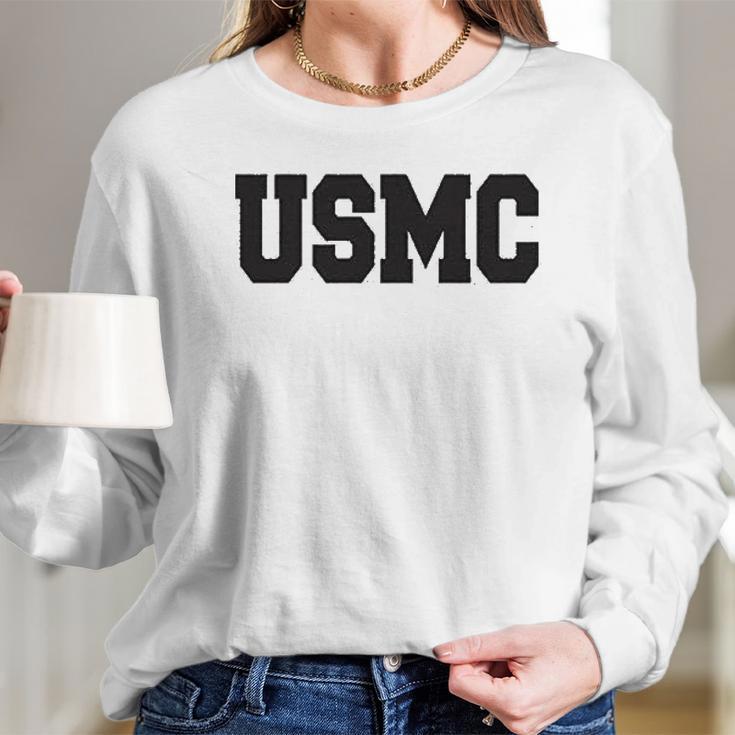 Usmc Marine Corp New Long Sleeve T-Shirt Gifts for Her