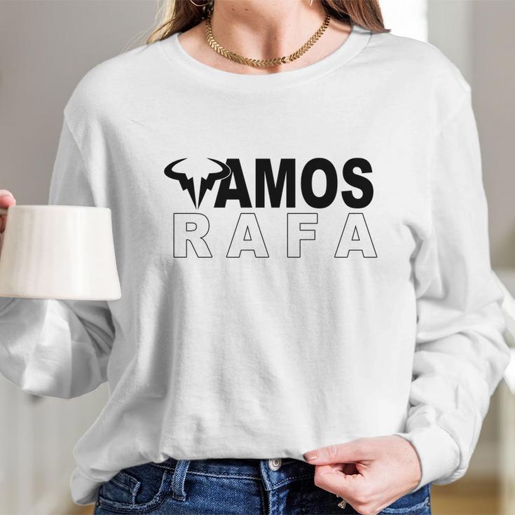 Vamos Rafa Long Sleeve T-Shirt Gifts for Her