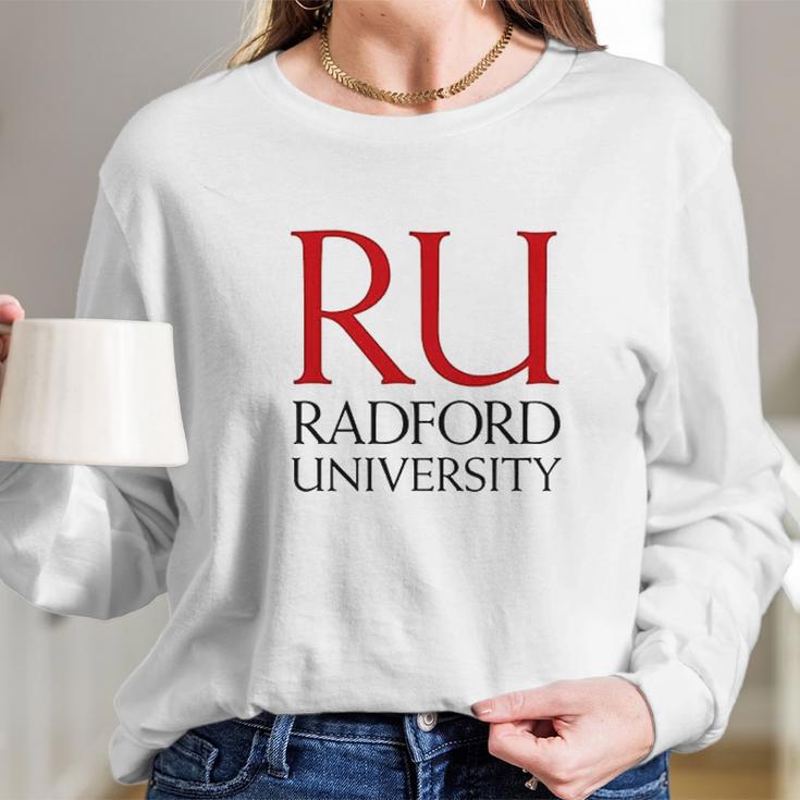 Vavd Ladys Radford University Long Sleeve T-Shirt Gifts for Her