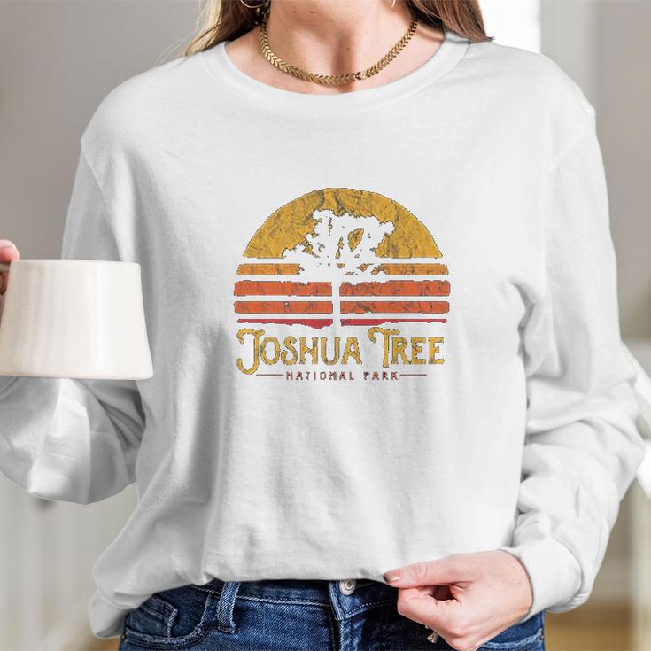 Vintage Joshua Tree National Park Retro Long Sleeve T-Shirt Gifts for Her