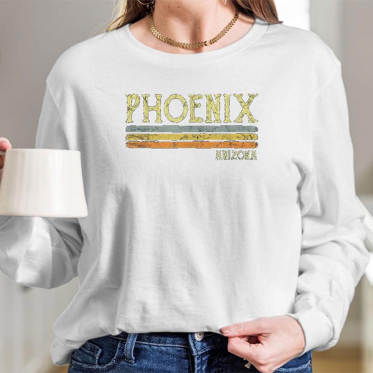 Vintage Phoenix Arizona Az Love Long Sleeve T-Shirt Gifts for Her