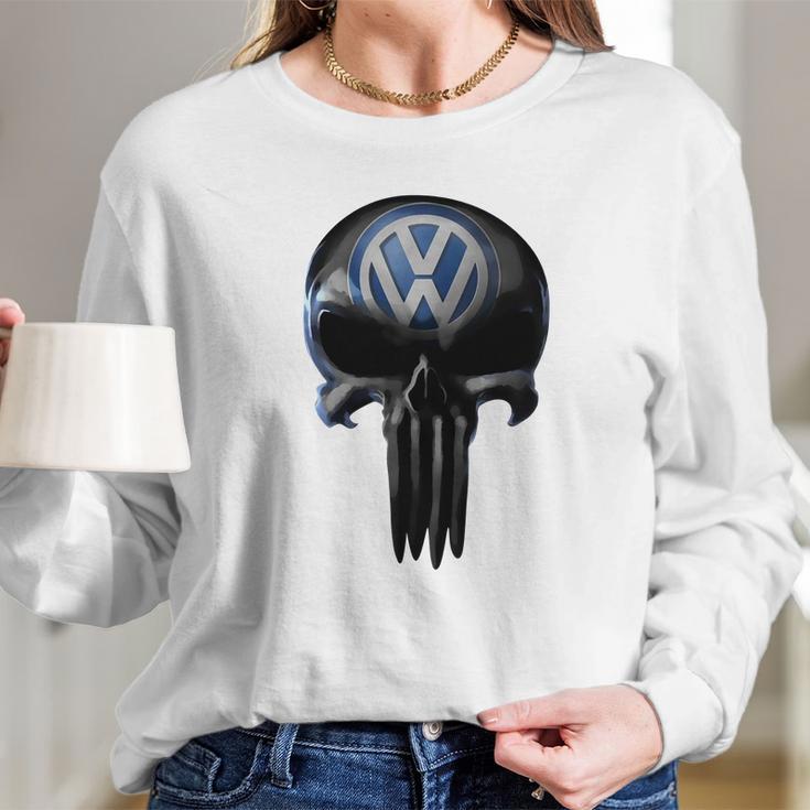 Volkswagen Skull V1 T-Shirt Volkswagen Skull V1 Hoodies Long Sleeve T-Shirt Gifts for Her