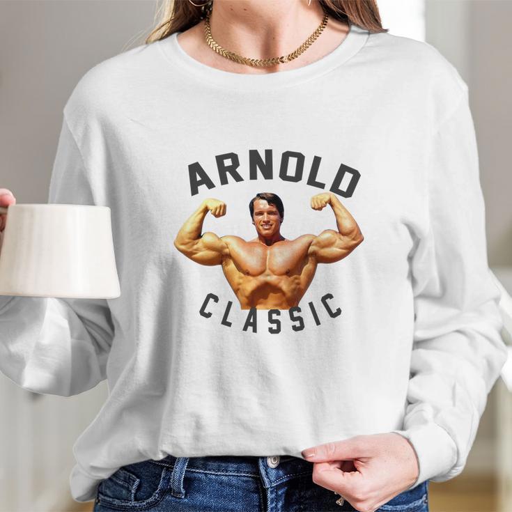 Come With Me If You Want To Lift Arnold Schwarzenegger Classic Long Sleeve T-Shirt Gifts for Her