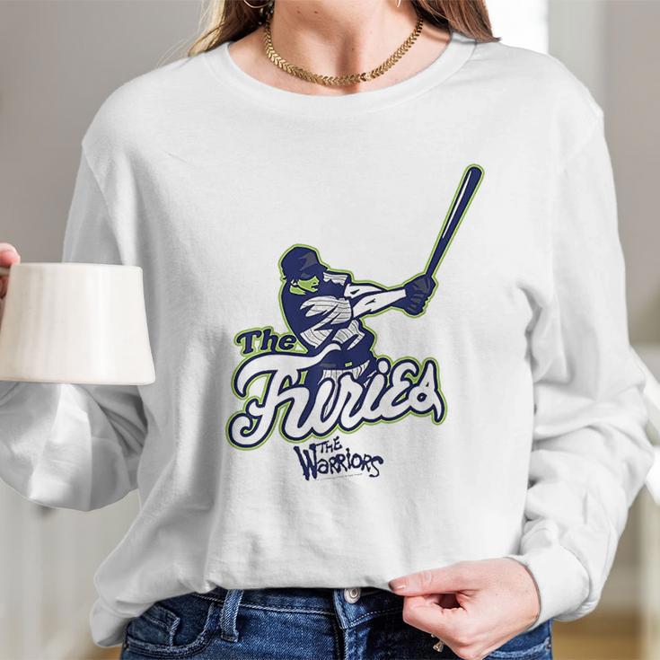 The Warriors The Furies Baseball Team Logo Long Sleeve T-Shirt Gifts for Her