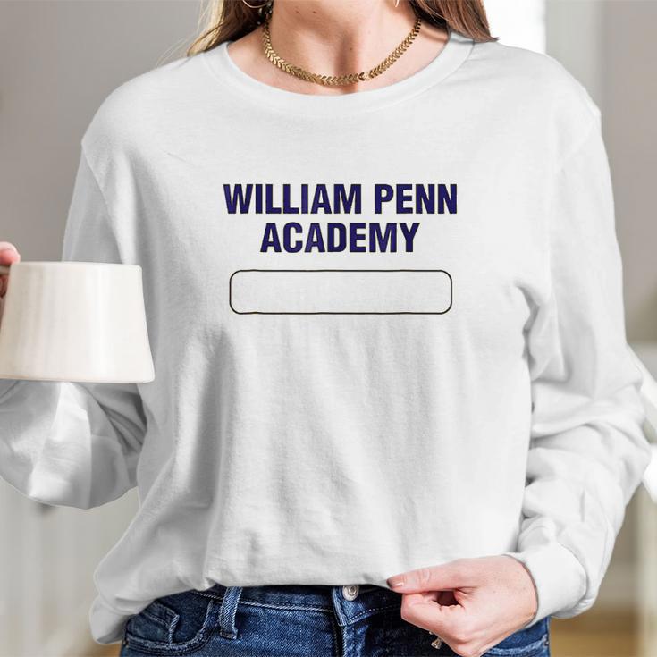 William Penn Academy Long Sleeve T-Shirt Gifts for Her