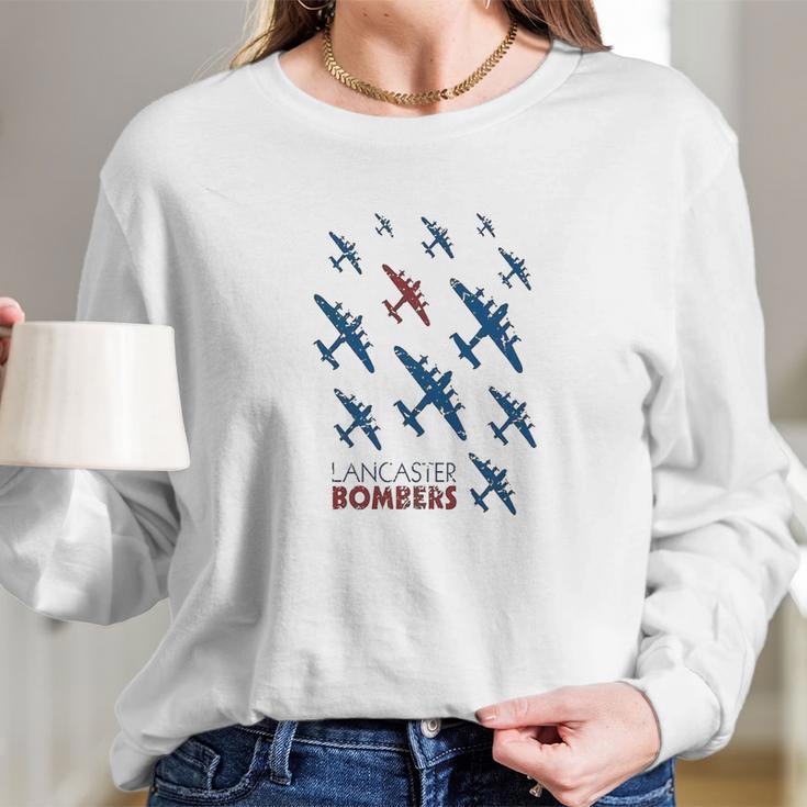 World War Ii Planespng Long Sleeve T-Shirt Gifts for Her