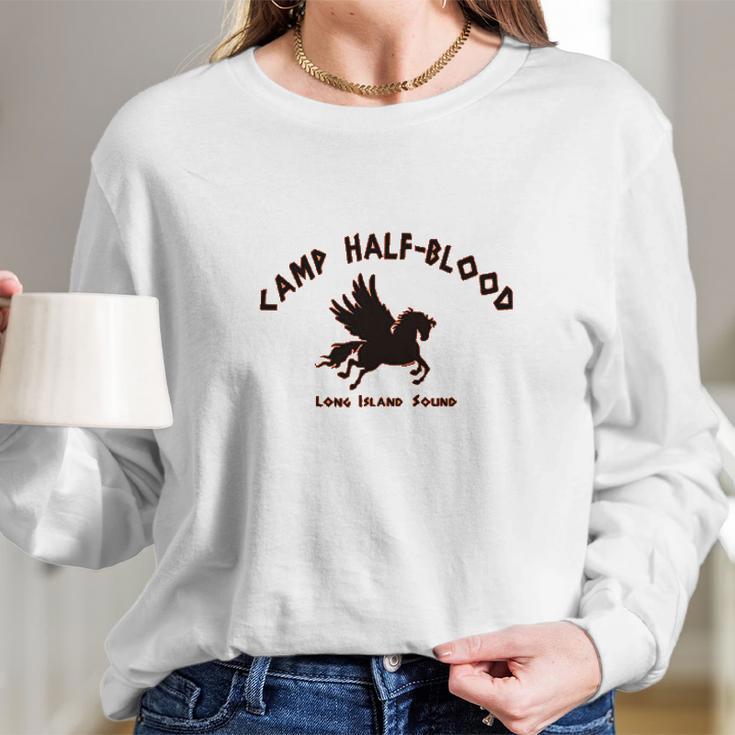 Youth Camp Half Blood Child Childrens Half Blood Long Sleeve T-Shirt Gifts for Her