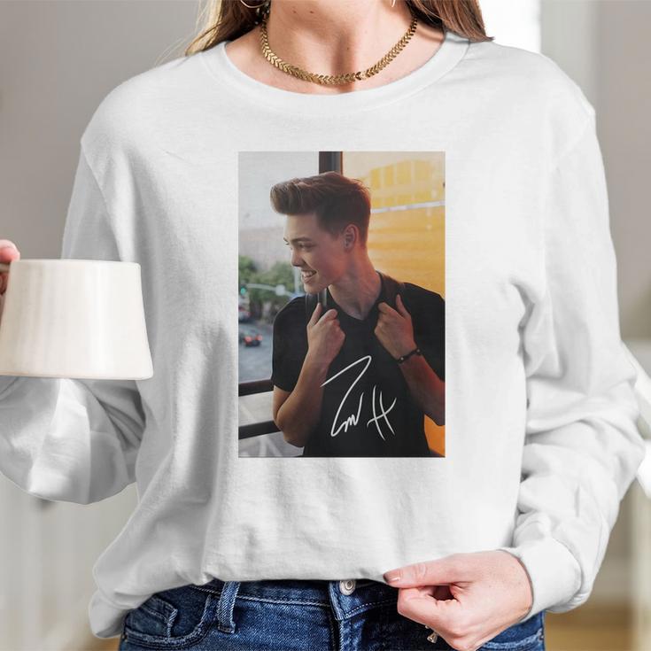 Zach Herron Why Dont We Long Sleeve T-Shirt Gifts for Her