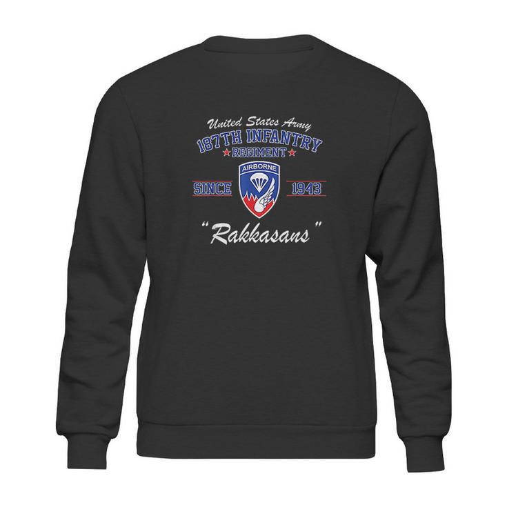 187Th Infantry Regiment Rakkasans Sweatshirt