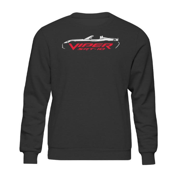 2003 2007 Dodge Srt10 Viper Roadster Exotic Car Sweatshirt