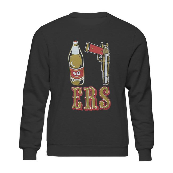 40Oz 9Mm Gold Sweatshirt