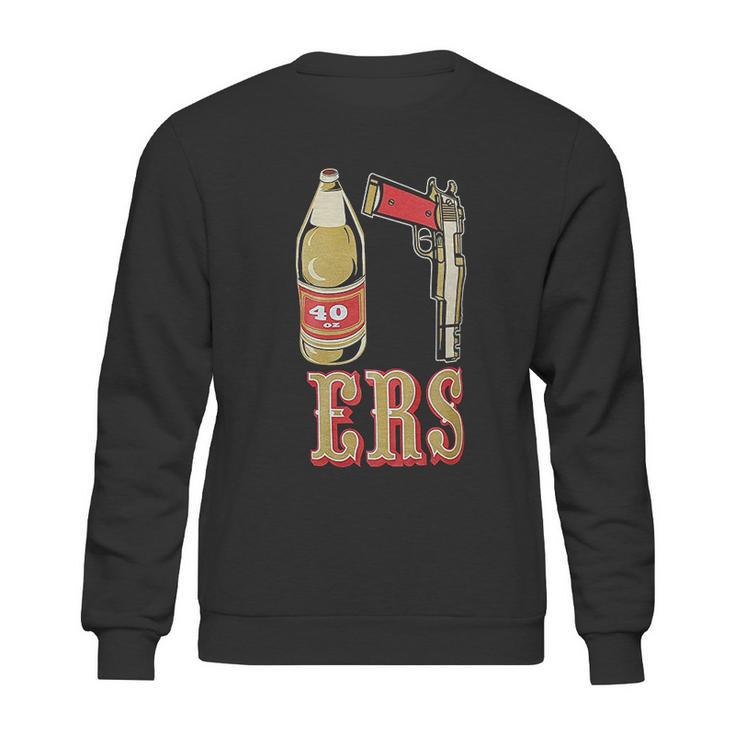 40Oz San Francisco Pistol Golden Empire Sweatshirt