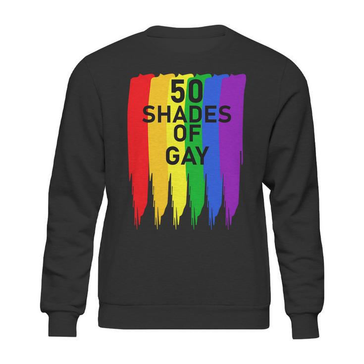 50 Shades Of Gay Sweatshirt