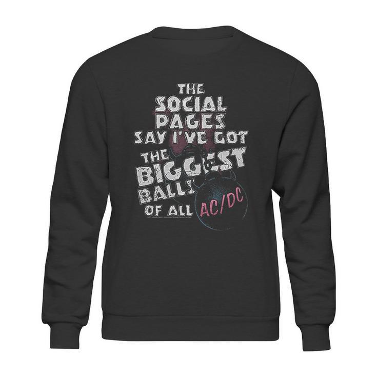 Ac Dc Big Balls Sweatshirt