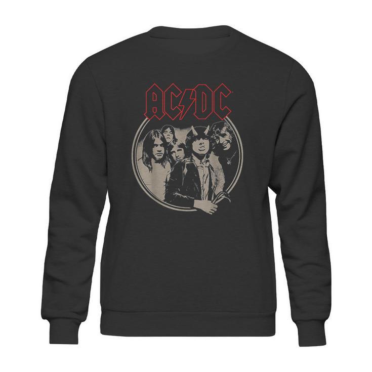 Acdc Print Design Sweatshirt