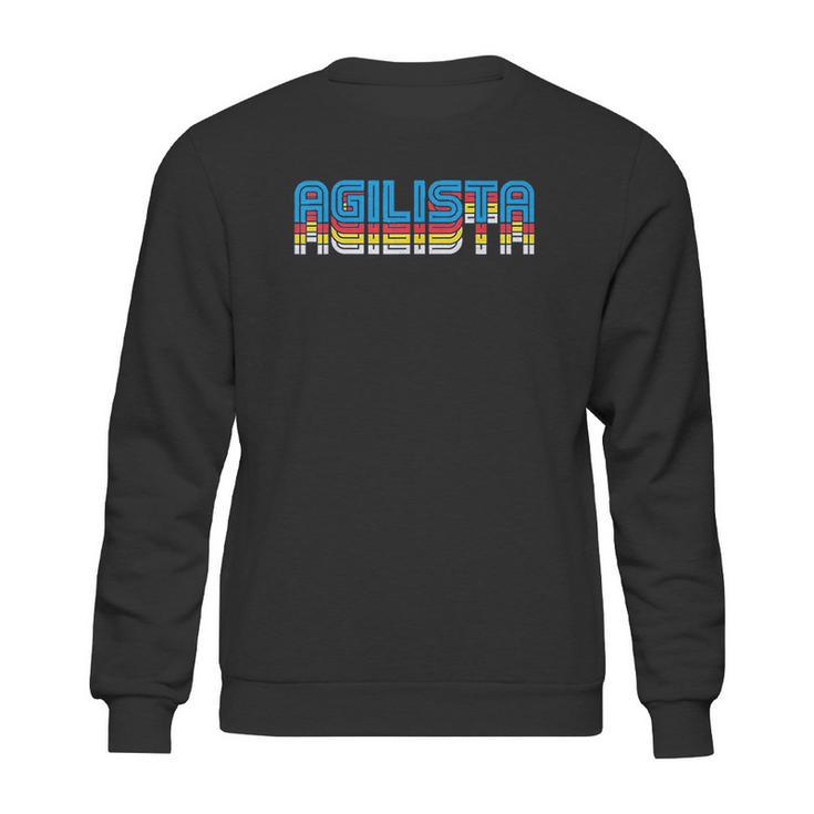 Agile Fanatic Cult Scrum Project Management Funny Gift Sweatshirt