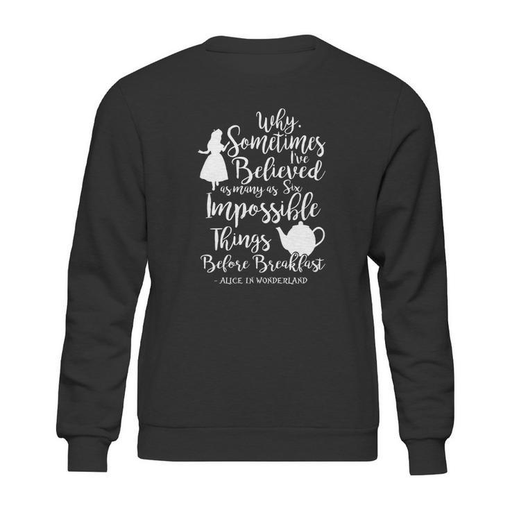 Alice In Wonderland Sweatshirt