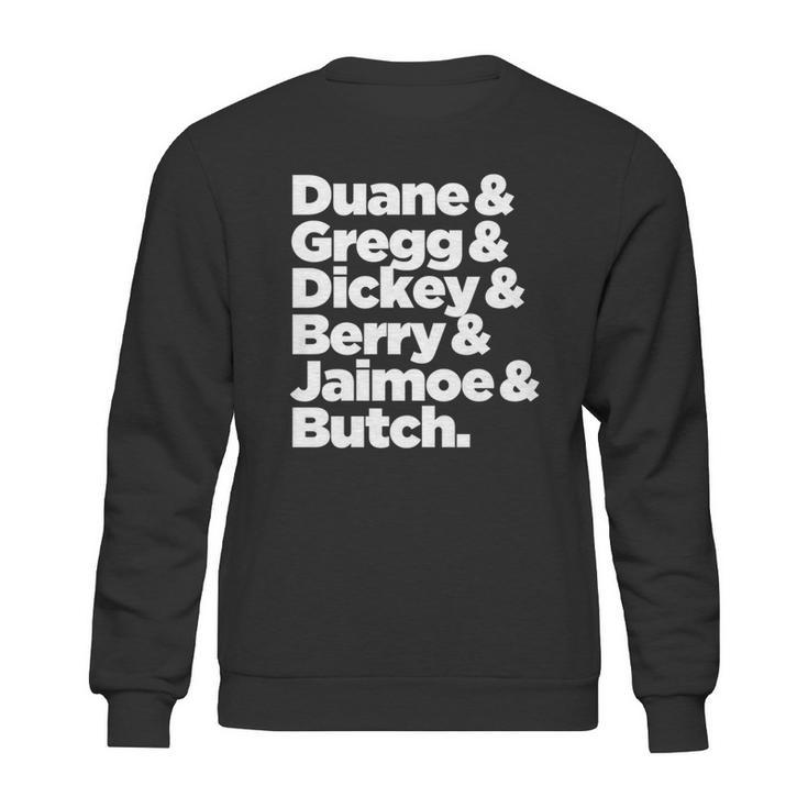 Allman Brothers White Sweatshirt