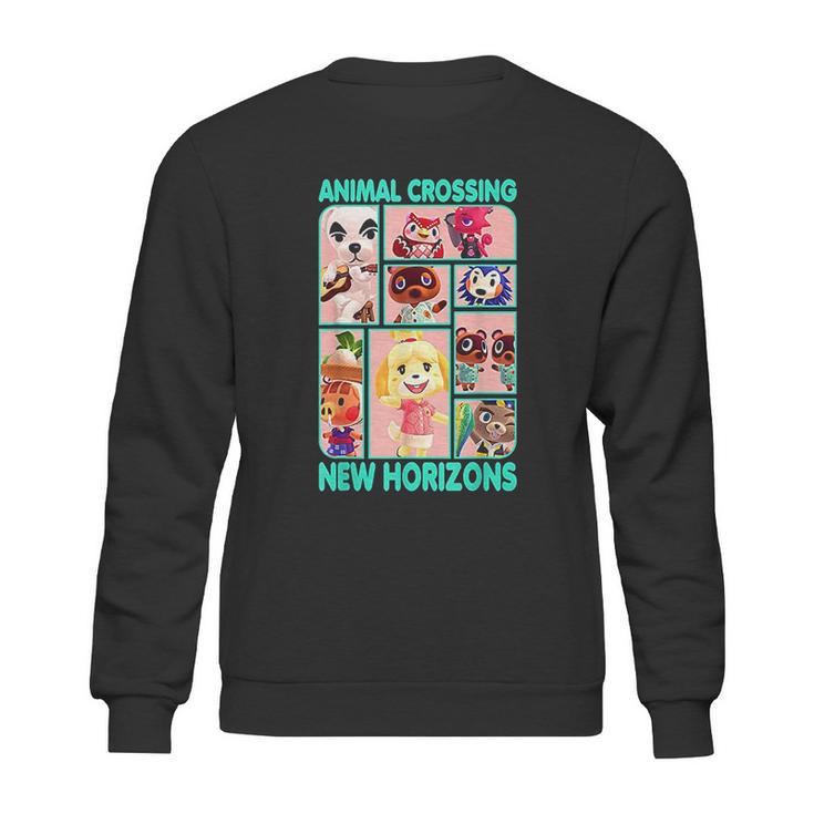 Animal Crossing New Horizons Group Box Sweatshirt